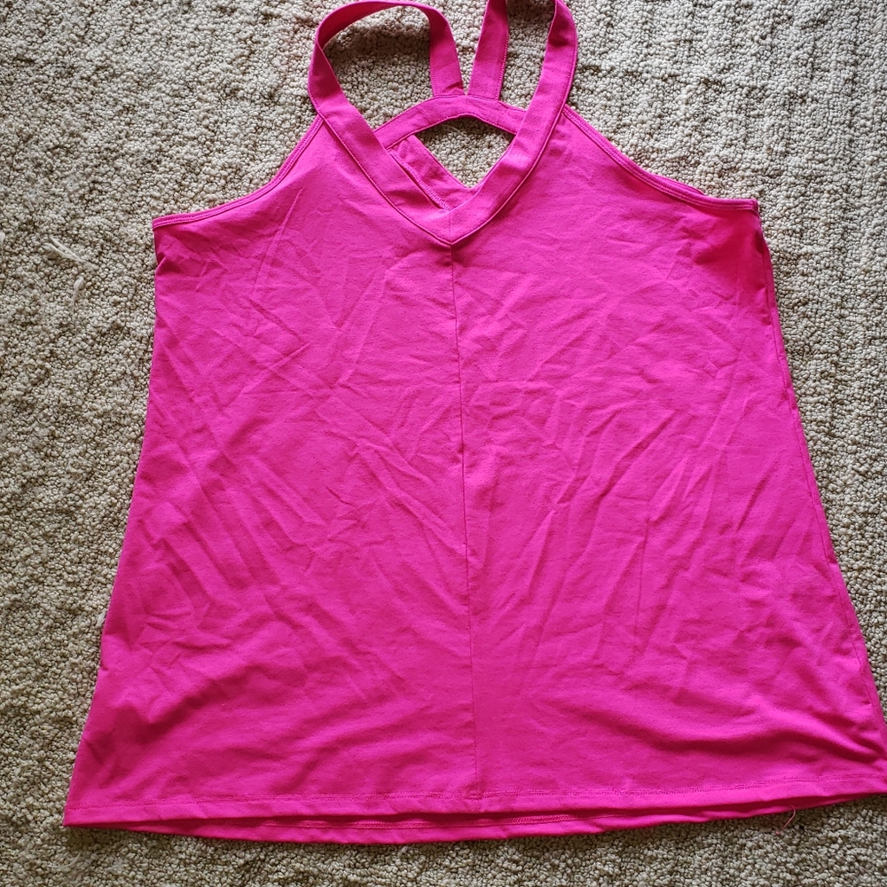 Torrid pink tank top
